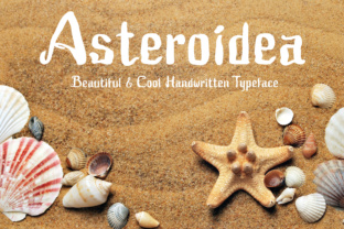 Asteroidea Typeface: Vintage Charm for Handmade Branding