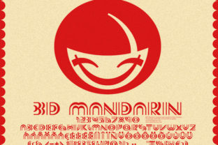 BD Mandarin: The Experimental Display Font for Bold Asian-Inspired Campaigns