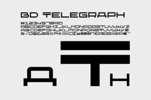 BD Telegraph Typeface: Architectural Titling for Digital Brand Identity
