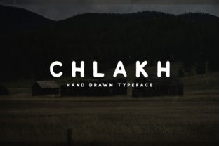 Chlakh Typeface: Retro Display Font for Bold Campaign Visuals