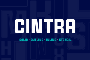 Cintra Family: A Geometric Sans Serif for Modern Branding
