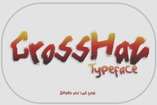 CrossHat: The Modern Display Font for Handmade Brands