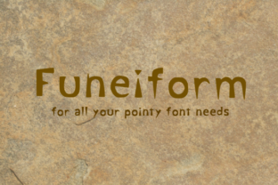 Funeiform: Sharp Display Font for Bold Branding