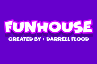 Funhouse: A Cartoon Display Typeface for Playful Campaigns