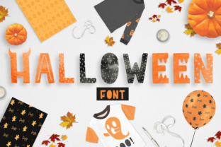 Ha-Halloween: A Display Font for Seasonal Editorial Design