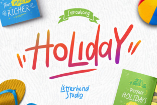 Holiday Font Review: A Playful Display Typeface for Crafters
