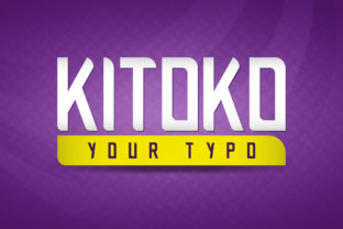 Kitoko: The Strong Display Font with a Soft Touch for Branding