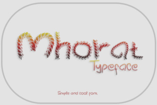 Mhorat: A Modern Display Typeface for Bold Brand Identities