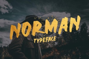 Norman: A Bold Handwritten Brush Font for Modern Web Design