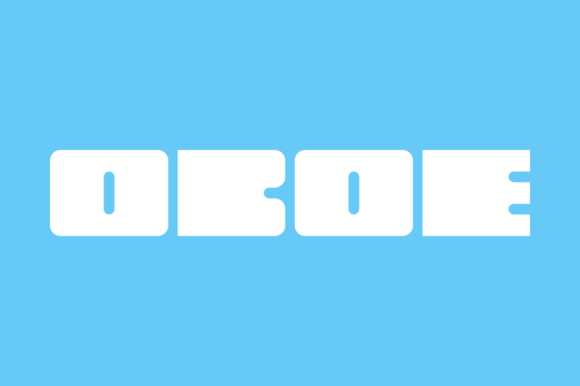 Oboe Family: A Geometric Display Typeface for Modern Campaigns