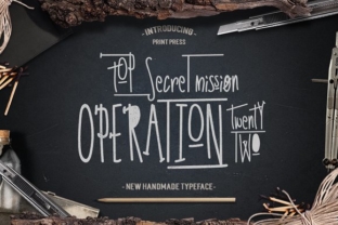 Operation 22: The Premium Display Font for Scroll-Stopping Social Media Graphics
