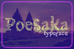 Poesaka: A Vintage Display Font for Editorial Design