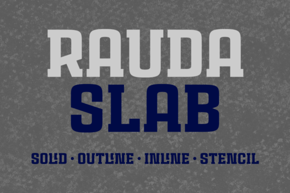 Rauda Slab Family: The Display Font for Scroll-Stopping Marketing