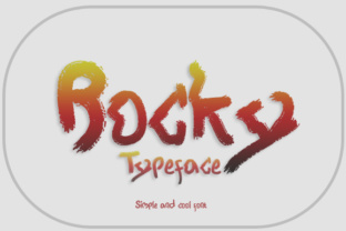 Rocky Typeface: Elevating Campaign Visuals with Bold Display Typography