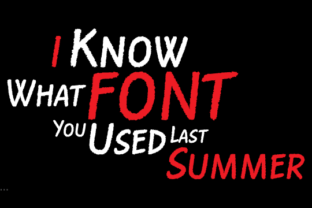 Rough the Type: A Serious, Scary Display Font for Edgy Branding