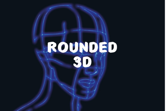Rounded 3D Typeface Review for Modern Branding