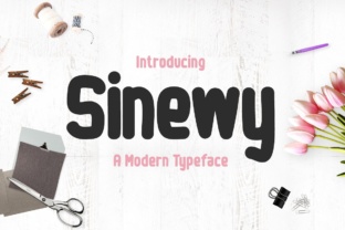 Sinewy Free Download: A Playful Display Font Review