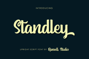 Standley Display Font for High-Impact Campaign Design