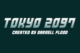 Tokyo 2097: A Modern Angular Font for Bold Brand Identity