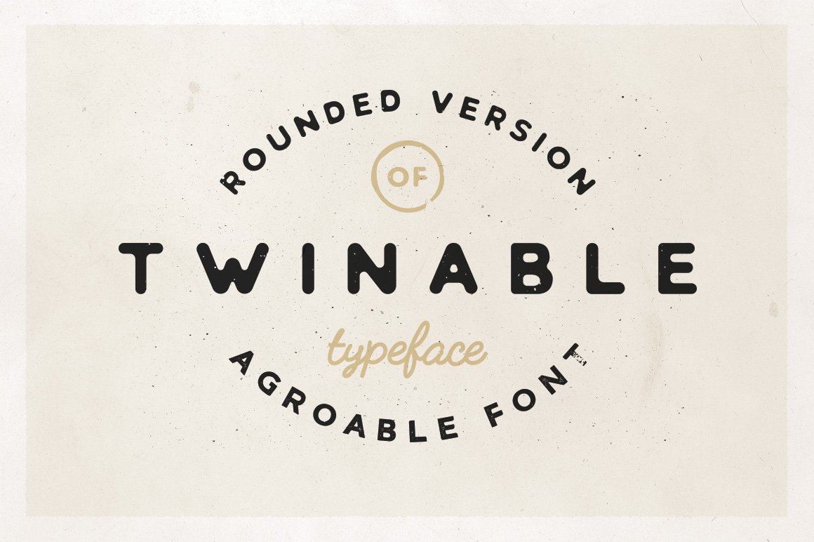 Twinable Typeface Review for Handmade Branding and Display Design